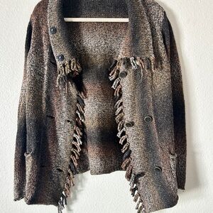 CAbi Multicolor Knit Cardigan